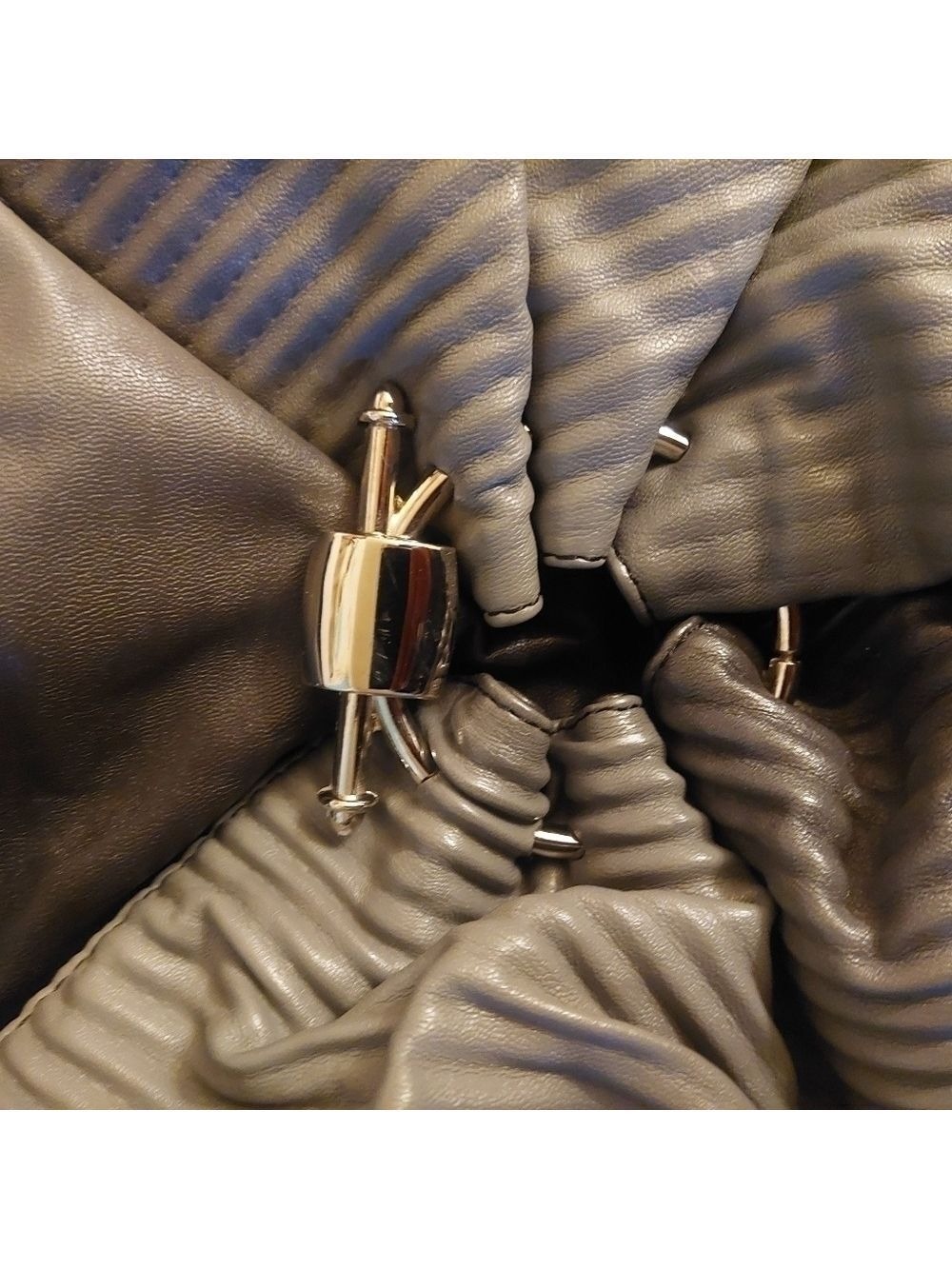 Miss Caprice Gray Gradient Handbag/ Purse - Picture 14 of 16